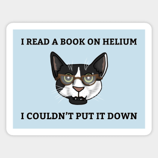 Science Cat - Helium Sticker